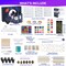 UV Resin Jewelry Making Kit, 300g Crystal Clear Resin with Light and Molds, DIY Jewelry Making Kit, Resina Starter Kits for Keychain and Earring